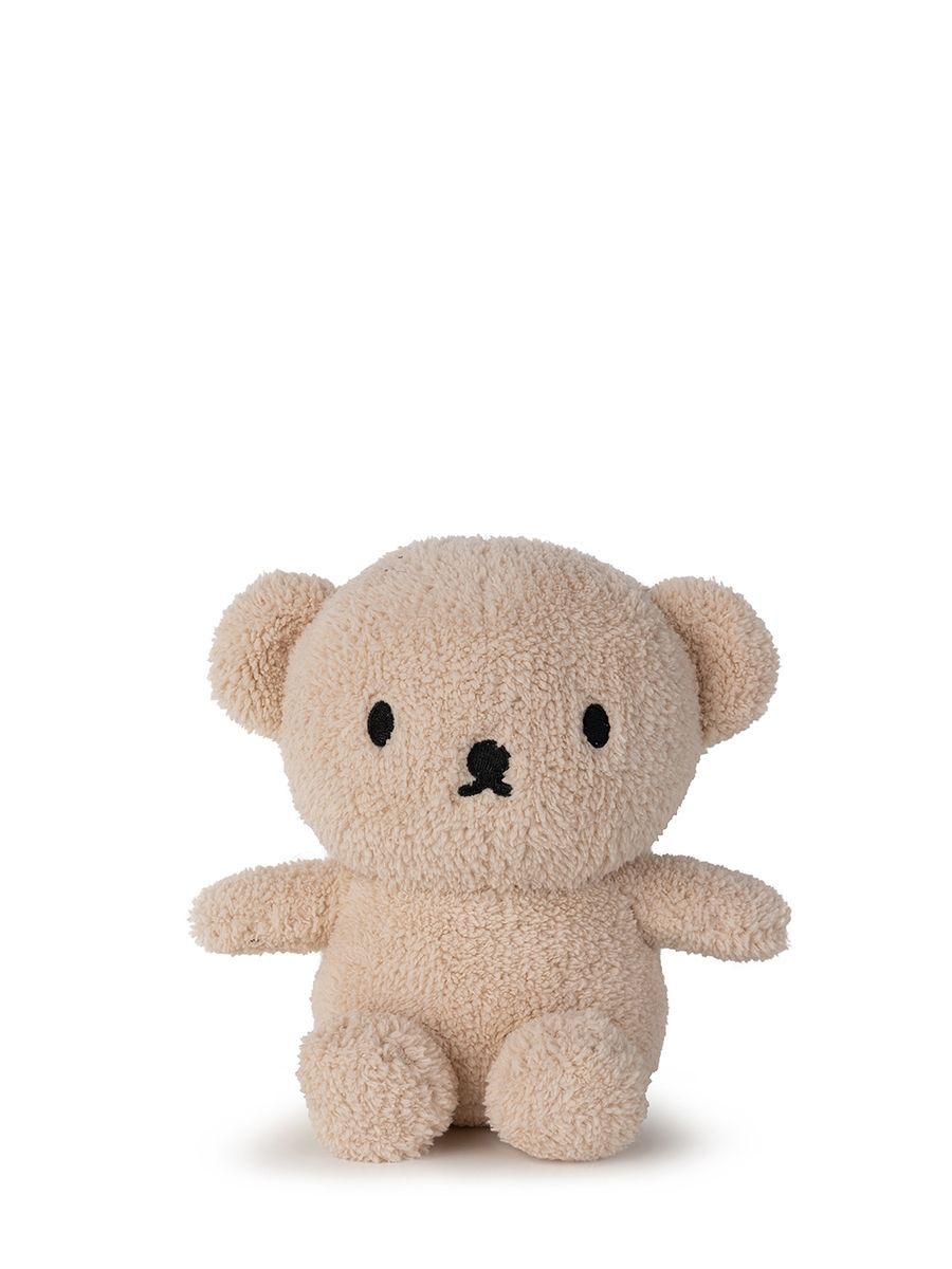 Kuscheltier Boris Bär Miffy Frottee Beige, 17 cm gross, nachhaltig