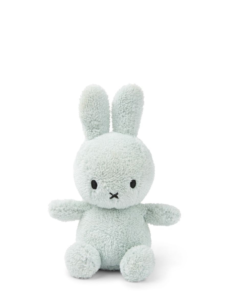 Kuscheltier Hase Miffy Frottee Hellgrün, 23 cm gross, nachhaltig