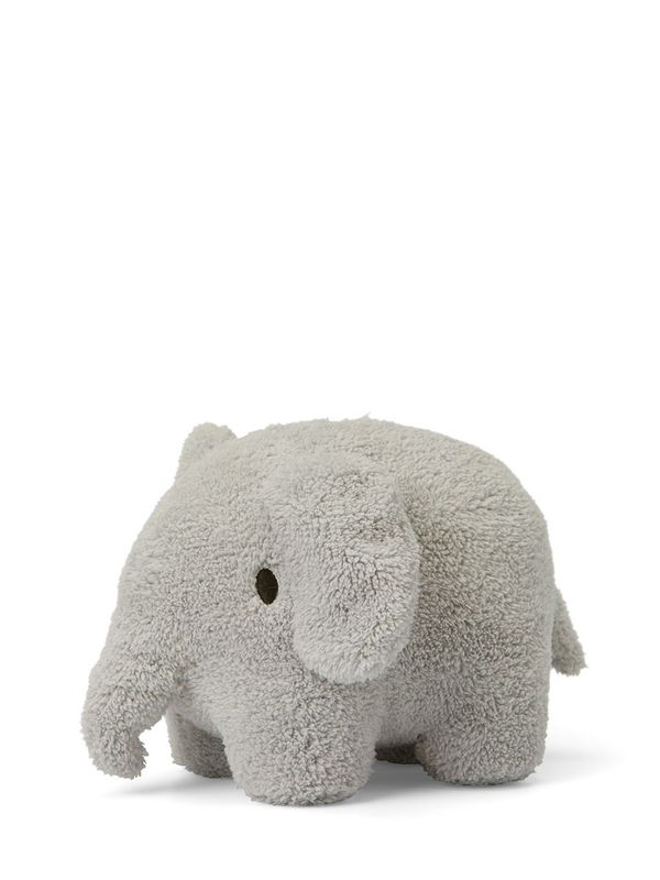 Elefant Miffy Frottee Hellgrau - Bon Ton Toys Kuscheltier Elefant Miffy Frottee Hellgrau, 23 cm gross, nachhaltig