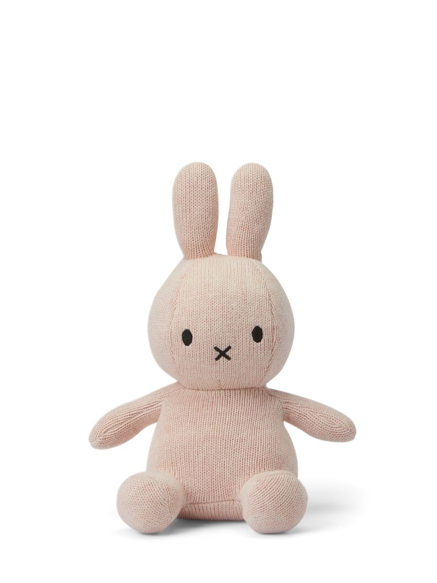Kuscheltier Hase Miffy Bio-Baumwolle Hellrosa, 23 cm gross, nachhaltig