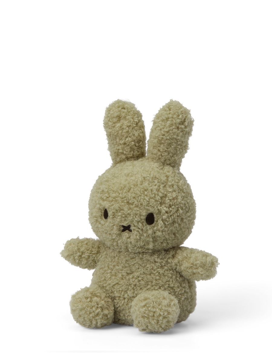 Kuscheltier Hase Miffy ECO Teddy Grün, 23 cm gross, nachhaltig