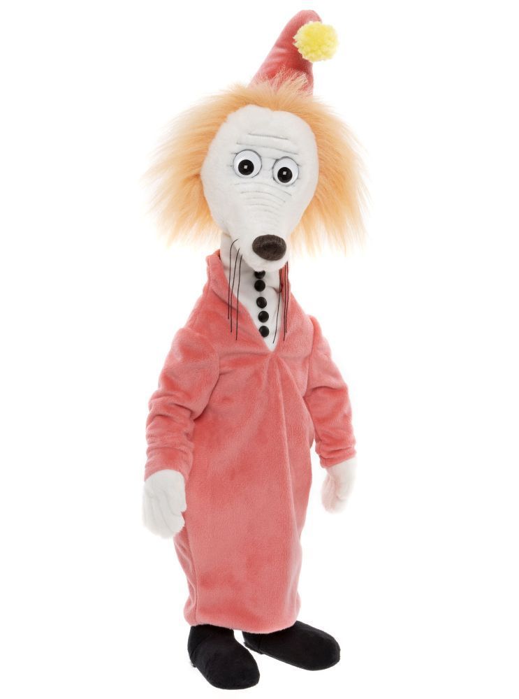 Charlie Bears Moomin Fillyjonk Figur rotes Kleid Hut Mumin Kollektion von vorne