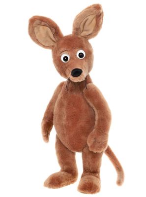 Charlie Bears Moomin Sniff Figur braun 41 cm CS256580 Mumin Kollektion von vorne