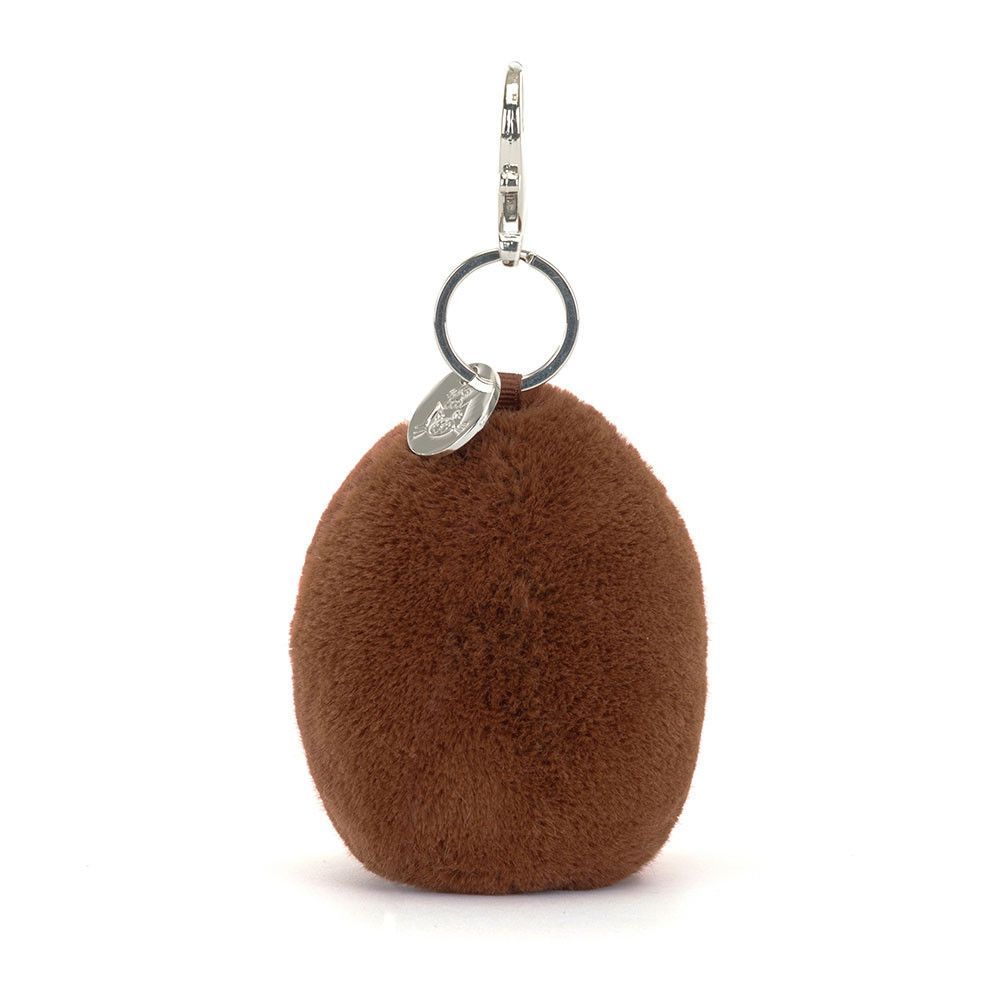 Jellycat Coffee Bean Bag Charm – Flauschiger Taschenanhänger