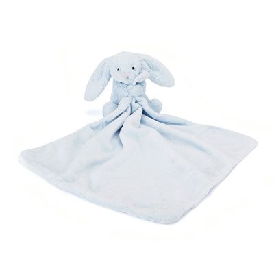 Schmusetuch Bashful Hase Blau Bunny Soother - Jellycat Baby Schmusetuch Bashful Hase Blau Bunny Soother - Jellycat Baby