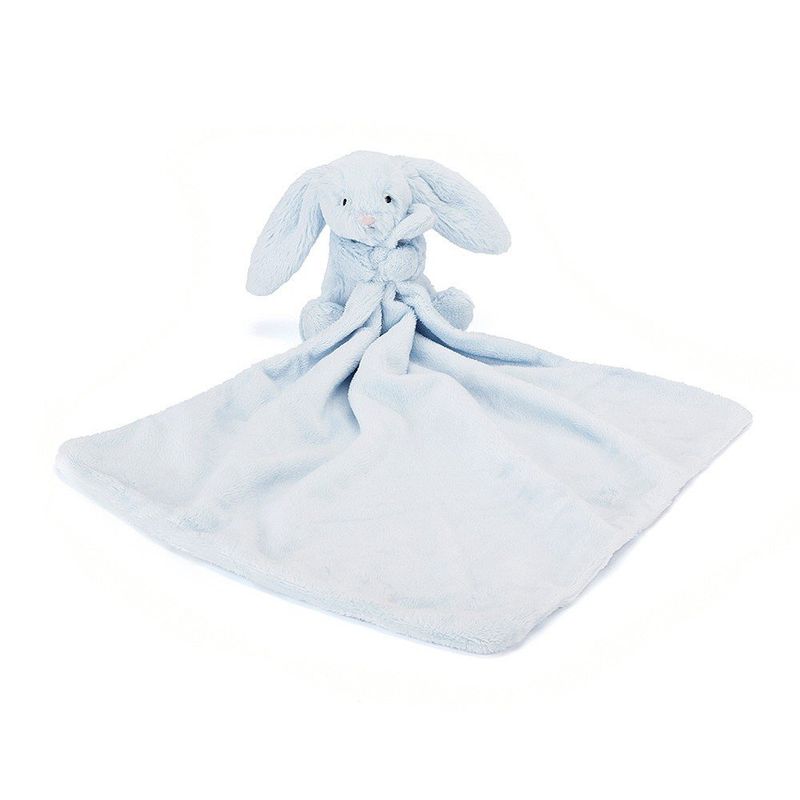 Schmusetuch Bashful Hase Blau Bunny Soother - Jellycat Baby Schmusetuch Bashful Hase Blau Bunny Soother - Jellycat Baby