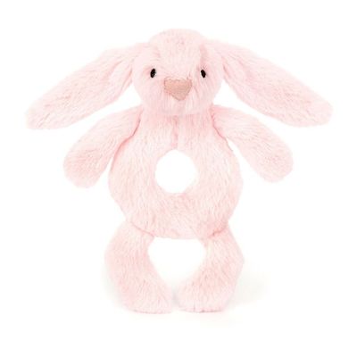 Rassel Hase Bashful Bunny Rosa Ring Rattle - Jellycat Baby