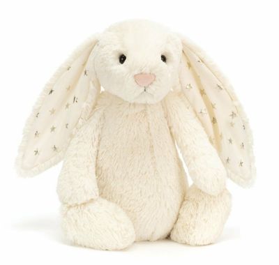 Twinkle bunny Twinkle Bunny - Bashful Bunnies Bashful Twinkle Bunny by Jellycat – soft cream-colored plush bunny with golden stars in its ears, perfect for cuddling and gifting.