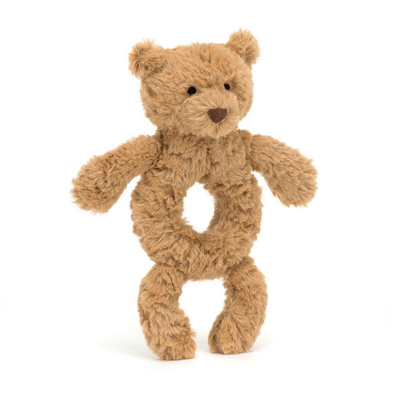 Rassel Bär Bartholomew Ring Rattle - Jellycat Baby Rassel Bär Bartholomew Ring Rattle - Jellycat Baby