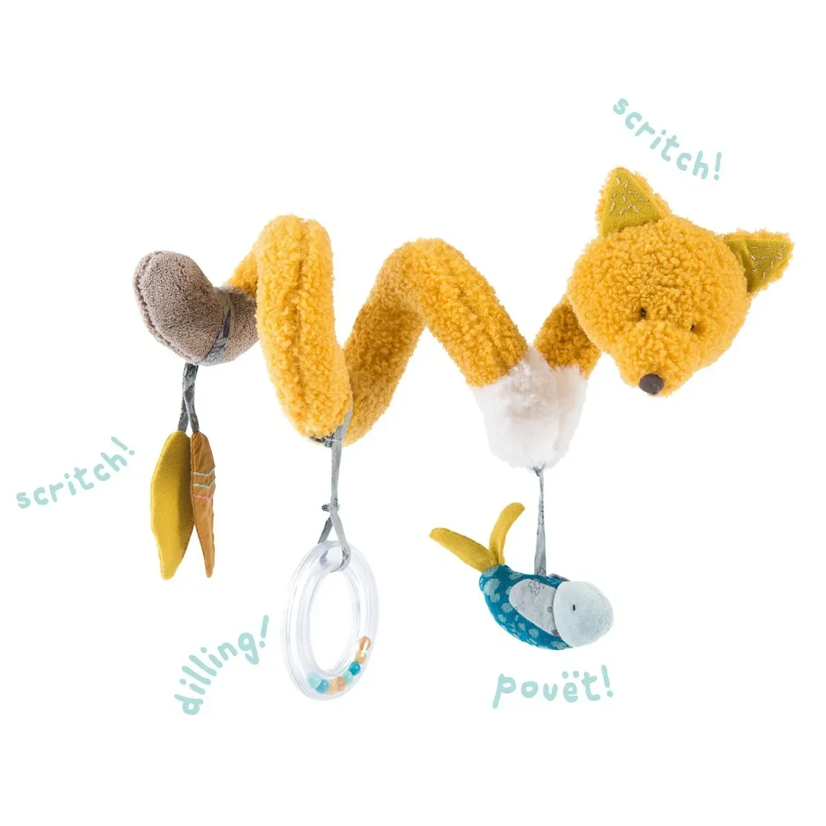 Hund  Puce Aktivitätstier - Moulin Roty