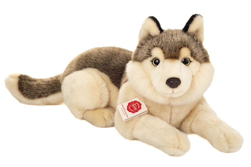 Wolf liegend - Hermann Teddy