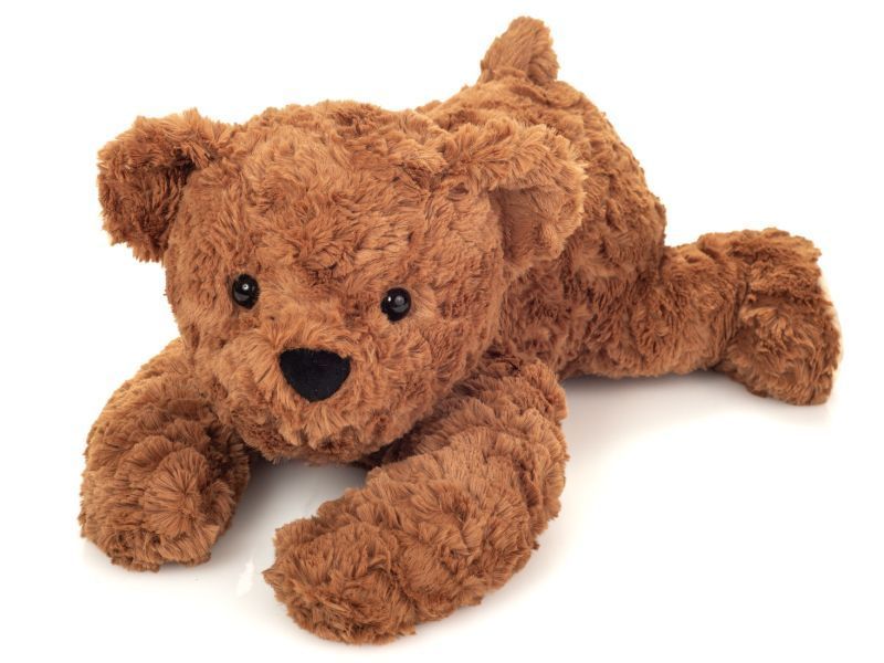 Braunbär liegend braun - Hermann Teddy