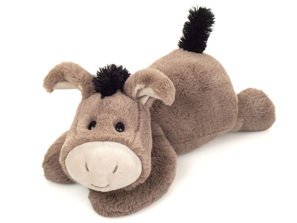 Esel Eddy liegend - Hermann Teddy
