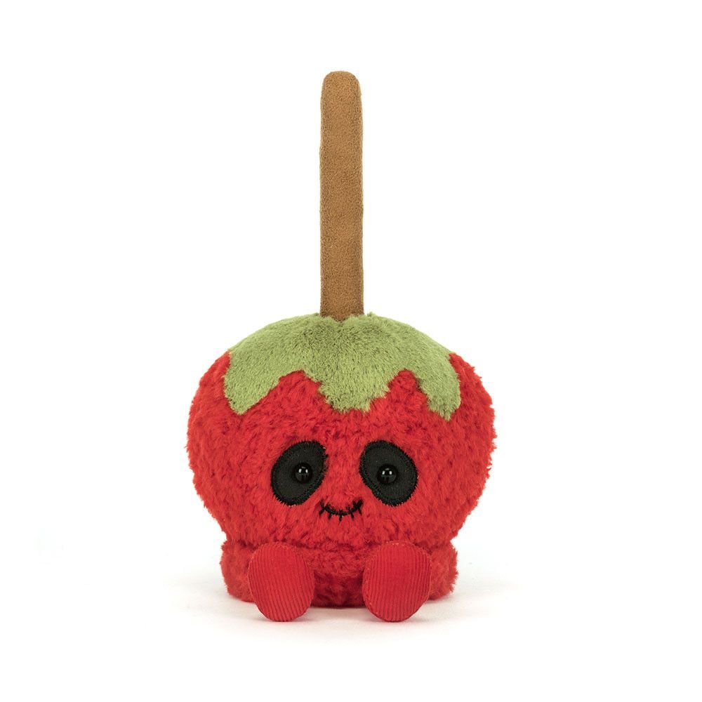 Glasierter Apfel Toffee Apple - Halloween