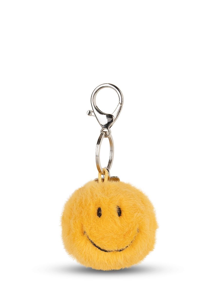 Smiley Schlüsselanhänger ECO Fuzzy Gelb - Bon Ton Toys
