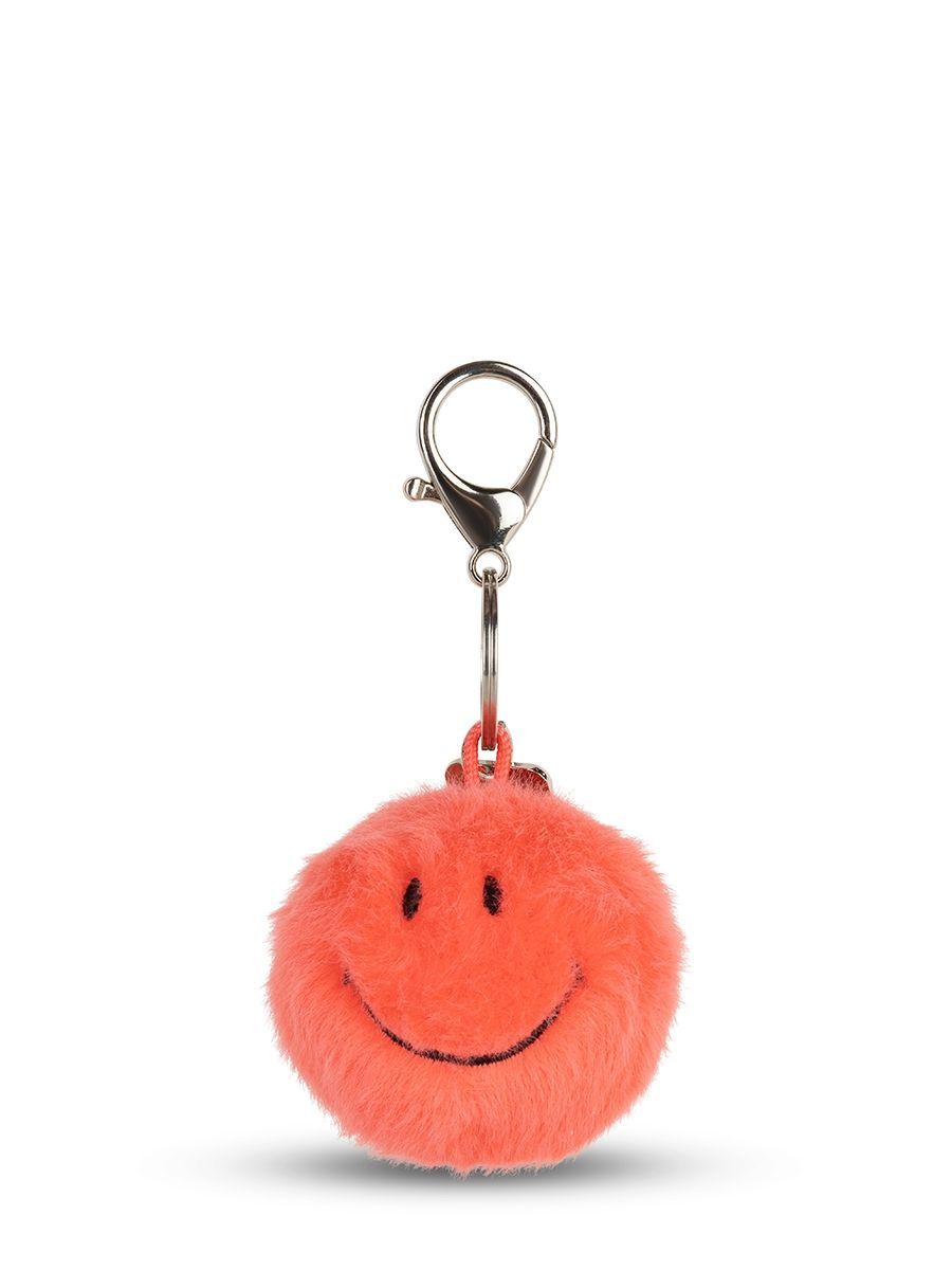 Smiley Schlüsselanhänger ECO Fuzzy Koralle - Bon Ton Toys