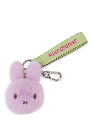 Hase Miffy Taschenanhänger ECO Fuzzy Lila - Bon Ton Toys