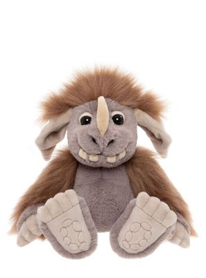 Charlie Bears Bearhouse Plüschtier Oger Pebble hellbraun 20 cm Vorderansicht