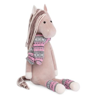 Orange Toys Symbol 2026 Plüschtier Pferd Gretta the Horse 25 cm rosa schräg sitzend