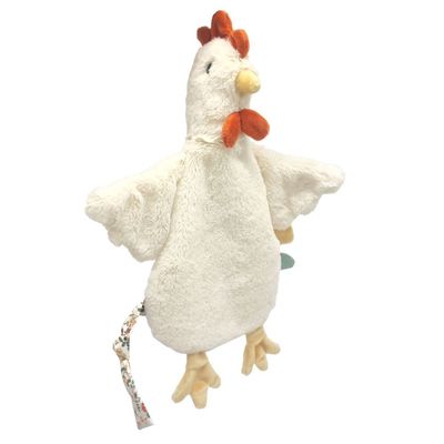 Schnuffeltuch Huhn - MEA living MEA Living Schnuffeltuch Farmtier Huhn weiß Baby Polyester