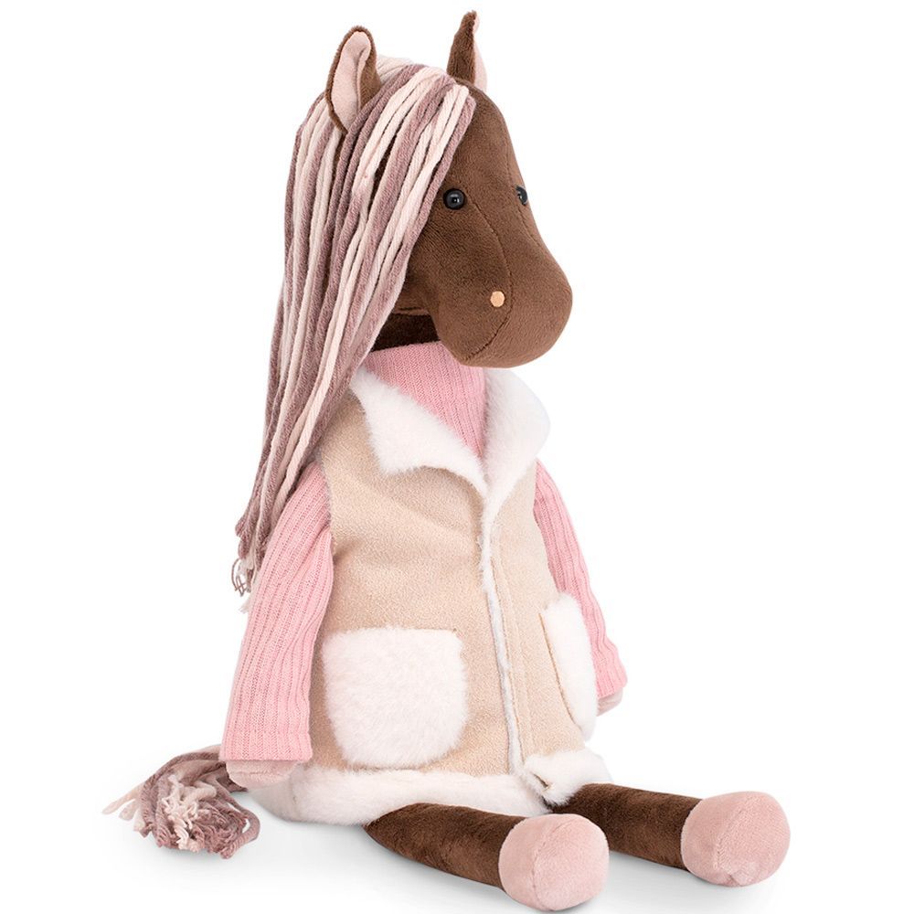 Orange Toys Symbol 2026 Plüschtier Pferd Adelle the Horse 25 cm braun seitlich sitzend