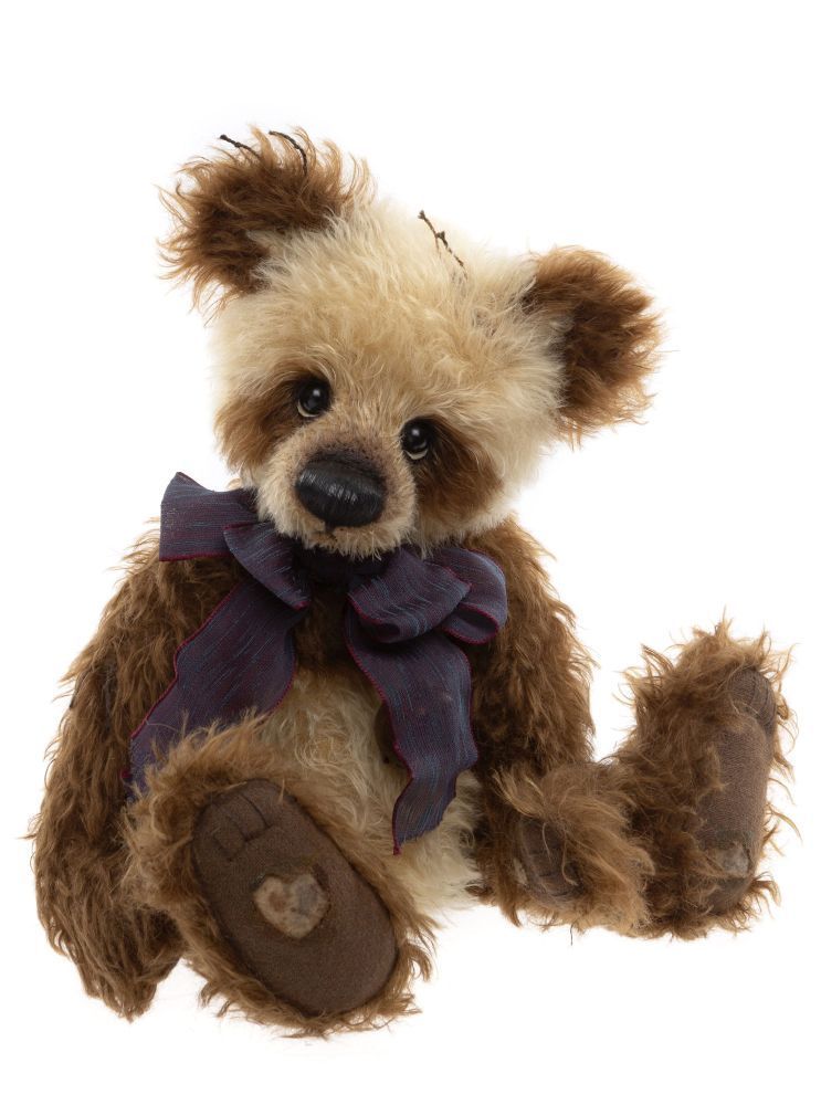 Charlie Bears Plüschbär Mr. Harrison 38 cm beige braun Sammlerbär