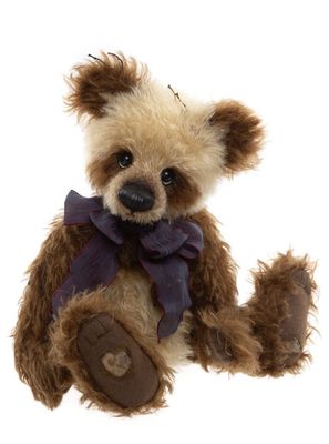 Charlie Bears Plüschbär Mr. Harrison 38 cm beige braun Sammlerbär