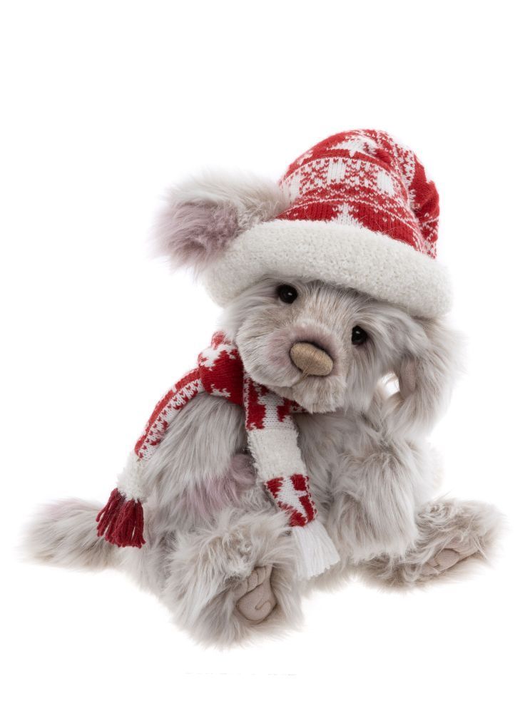 Charlie Bears Hund Papplewick CB252539A rosa