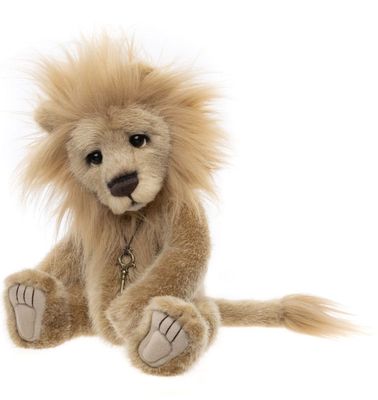 Charlie Bears Anniversary Linus Löwe 33 cm honigfarben mit Mähne Plüschtier