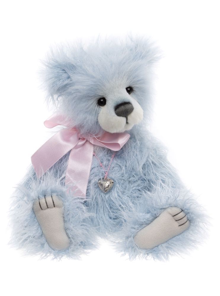 Charlie Bears Blueberry Pie Bär 32 cm blau Plüsch CB252533B Kollektion 2025
