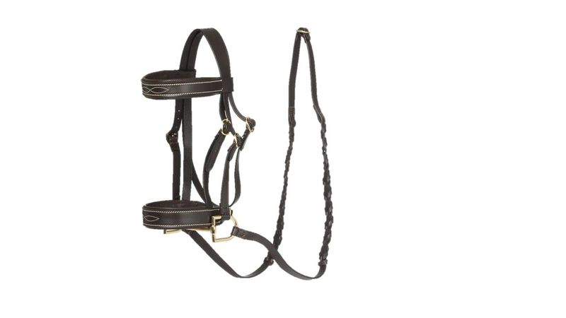 Halfter Western Zaumzeug Brown - LeMieux Hobby Horse Halfter Western Zaumzeug Brown - LeMieux Hobby Horse