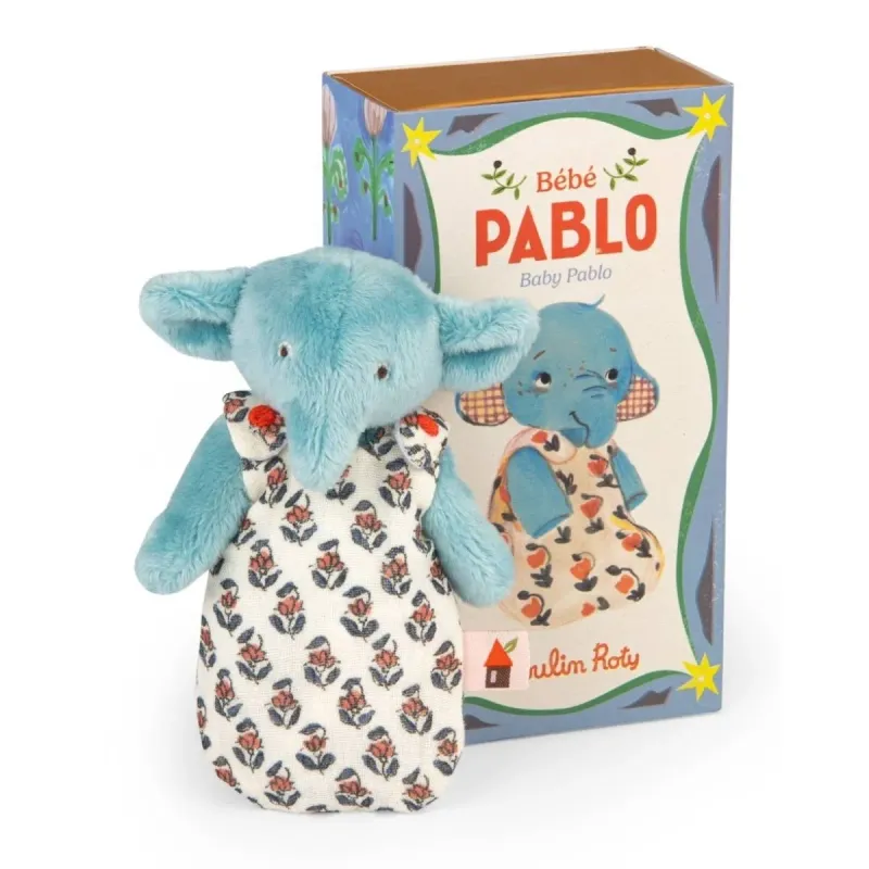 Elefant Baby Pablo Minouchkas - Moulin Roty Elefant Baby Pablo Minouchkas - Moulin Roty