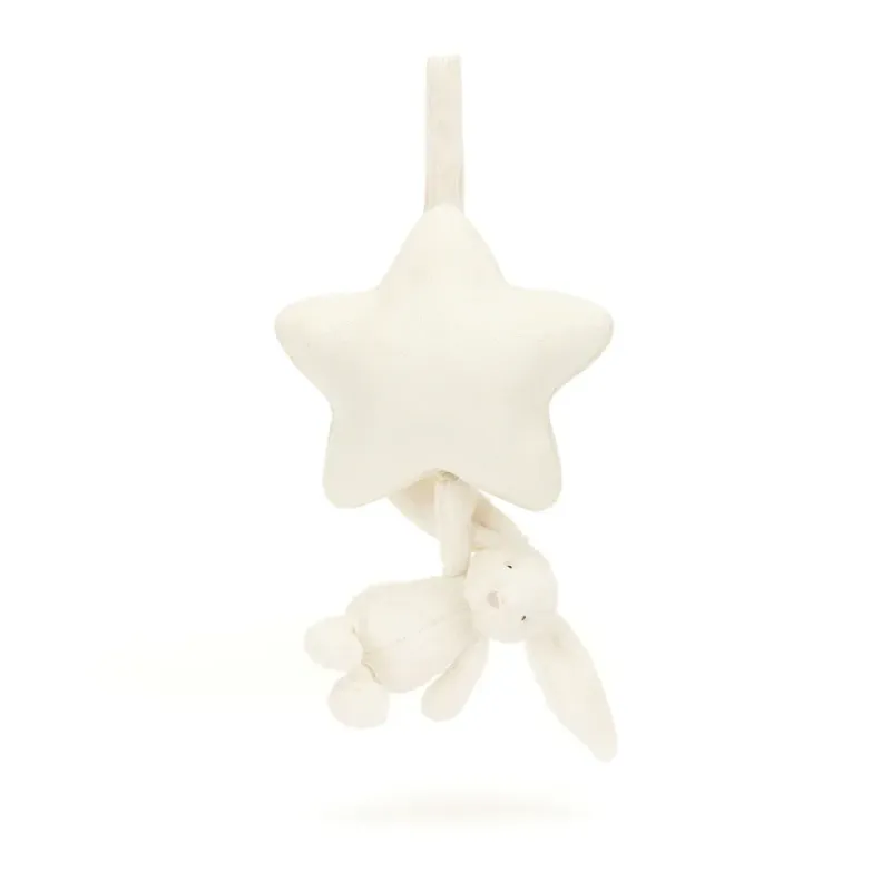 Spieluhr Hase Bashful Bunny Cream Musical Pull - Jellycat Baby
