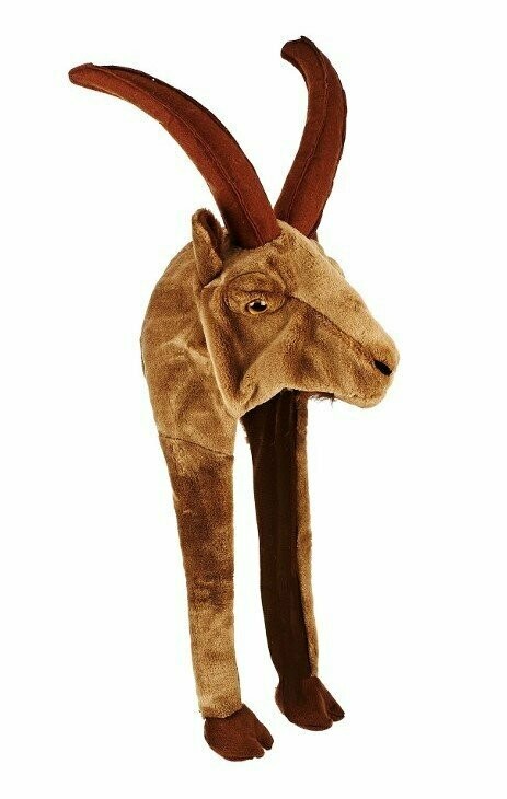 Tier Mütze Steinbock Tier Mütze Steinbock