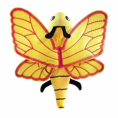Fingerpuppe Schmetterling Gelb Fingerpuppe Schmetterling Gelb