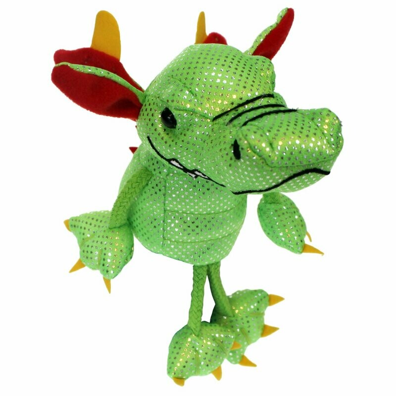 Fingerpuppe Drache Grün Fingerpuppe Drache Grün