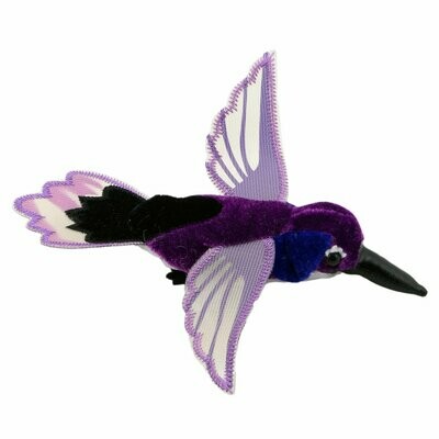 Fingerpuppe Kolibri Lila Fingerpuppe Kolibri Lila
