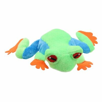 Fingerpuppe Rotaugenfrosch