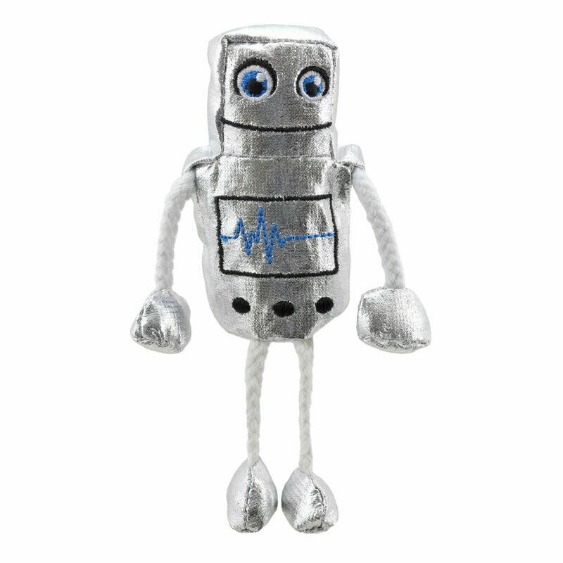 Fingerpuppe Roboter Fingerpuppe Roboter