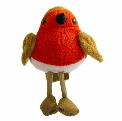 Fingerpuppe Rotkehlchen Fingerpuppe Rotkehlchen