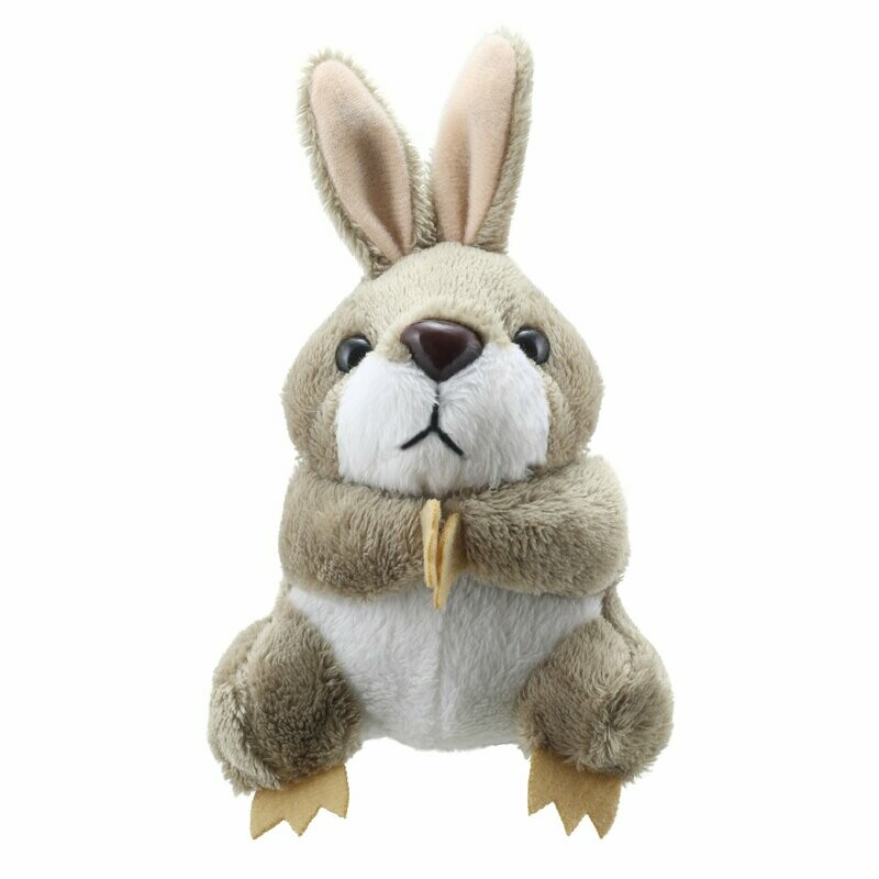 Fingerpuppe Hase Grau Fingerpuppe Hase Grau