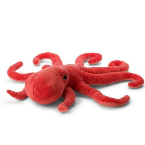 Oktopus - WWF WWF Oktopus Plüschtier große Krake 50 cm lang weiches Stofftier acht Fangarme lebensechtes maritimes Design Umweltschutz