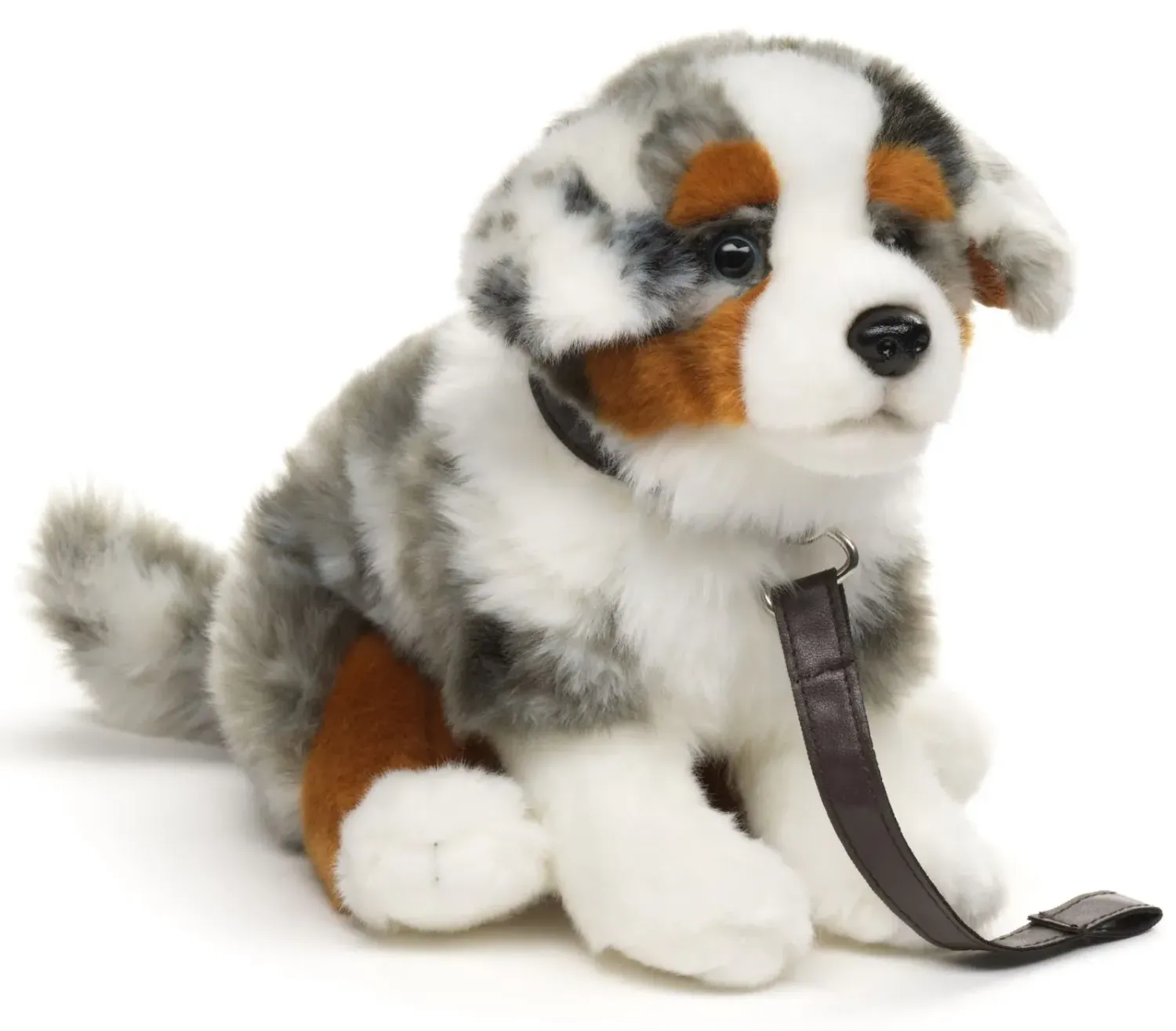 Australian Shepherd mit Leine - Uni-Toys Australian Shepherd mit Leine - Uni-Toys