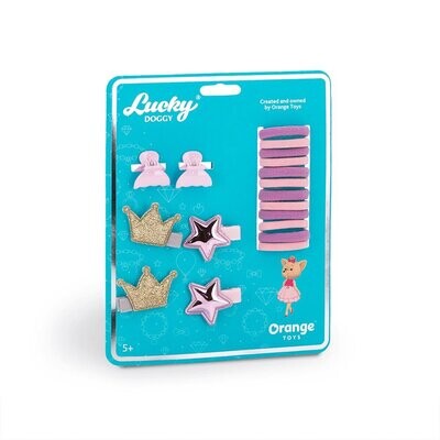 Haar Accessoires Set 10 - Lucky Doggy Haar Accessoires Set 10 - Lucky Doggy