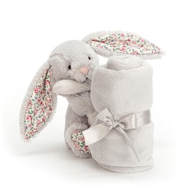 Schmusetuch Hase Blossom Silver Bunny Soother - Jellycat Baby