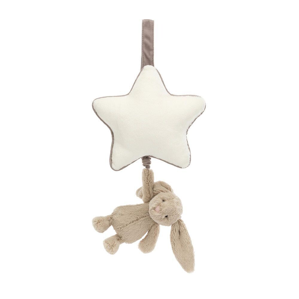 Spieluhr Hase Bashful Bunny Beige Musical Pull - Jellycat Baby