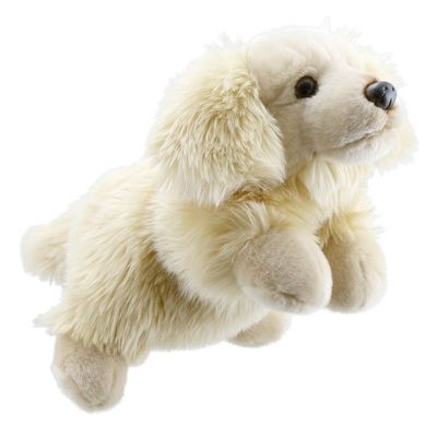 Hund Golden Retriever - Full-Bodied The Puppet Company Full-Bodied Handpuppe detailgetreue Ganzkörper Plüsch Handpuppe aus weichem Plüschmaterial Puppentheater