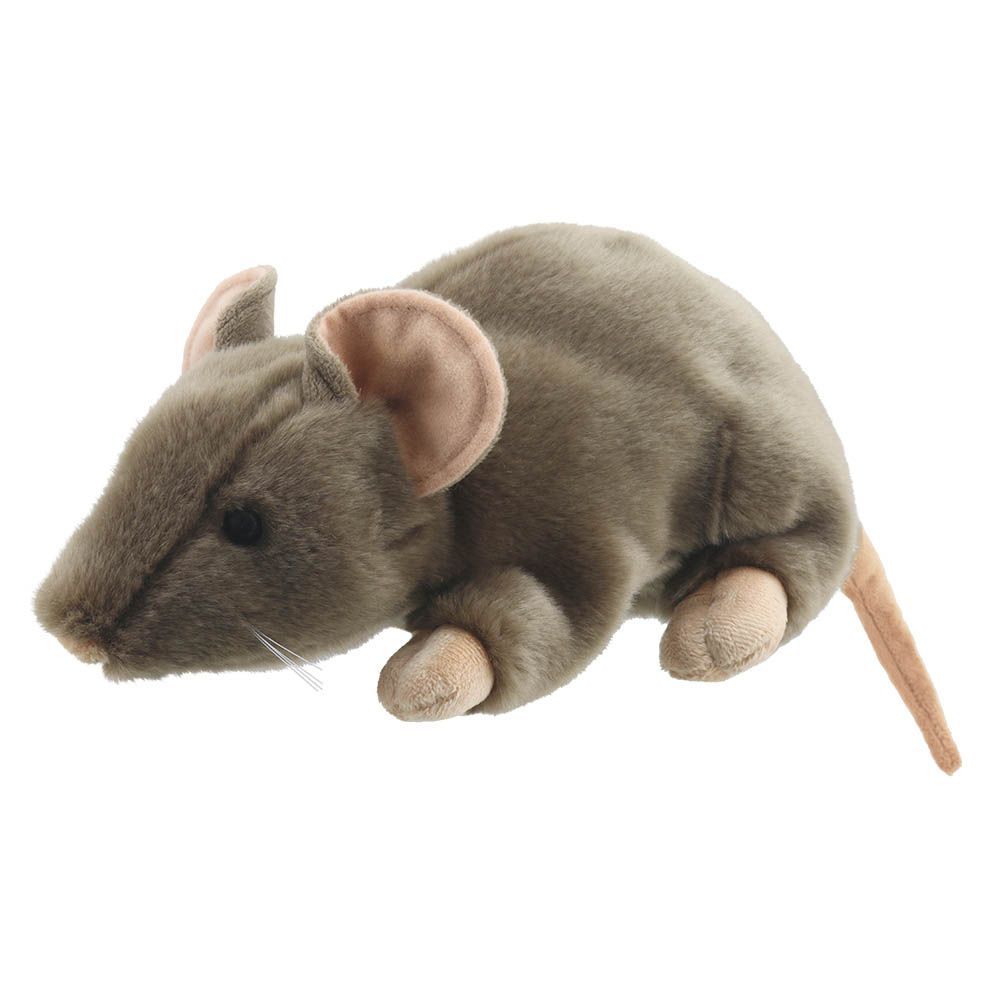 Ratte - Full-Bodied The Puppet Company Full-Bodied Handpuppe detailgetreue Ganzkörper Plüsch Handpuppe aus weichem Plüschmaterial Puppentheater