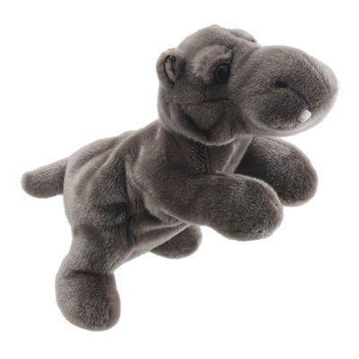 Nilpferd - Full-Bodied Ganzkörper-Handpuppe Nilpferd Hippo von The Puppet Company, Kopf & Vorderbeine bespielbar für Kinder