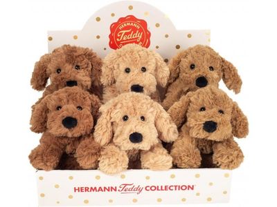 Hund hellbraun, dunkelbraun, mittelbraun - Hermann Teddy Hund hellbraun, dunkelbraun, mittelbraun - Hermann Teddy